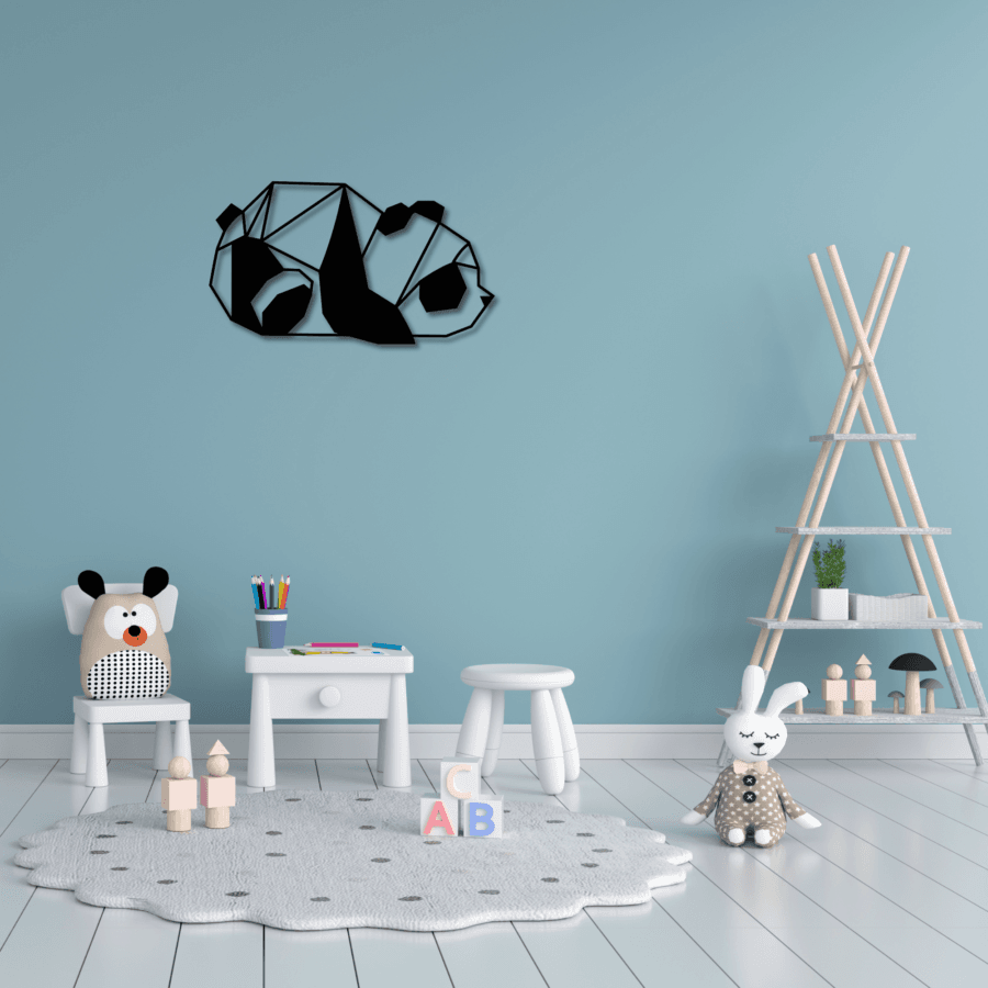 Panda Geométrico: Naturaleza y Modernidad en Perfecta Armonía - Imagen 5