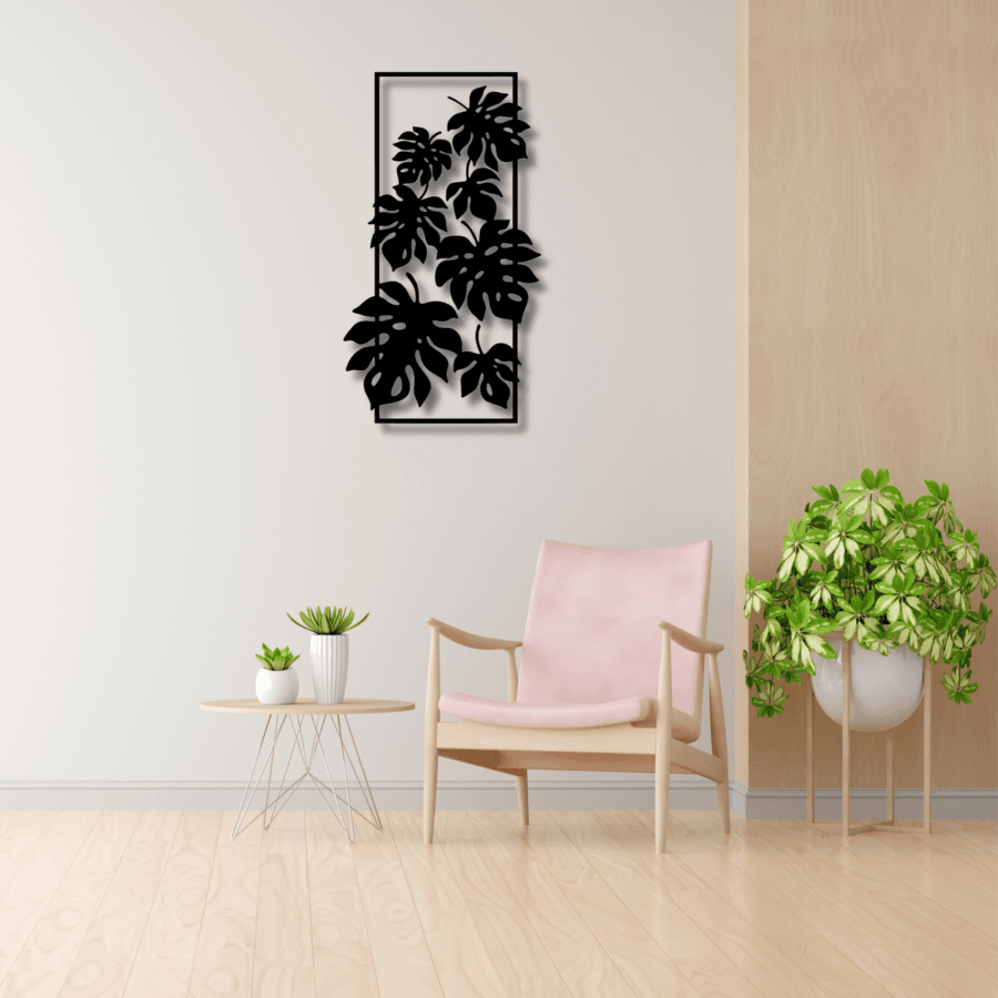 Cuadro de Madera Monstera Deliciosa - Imagen 5
