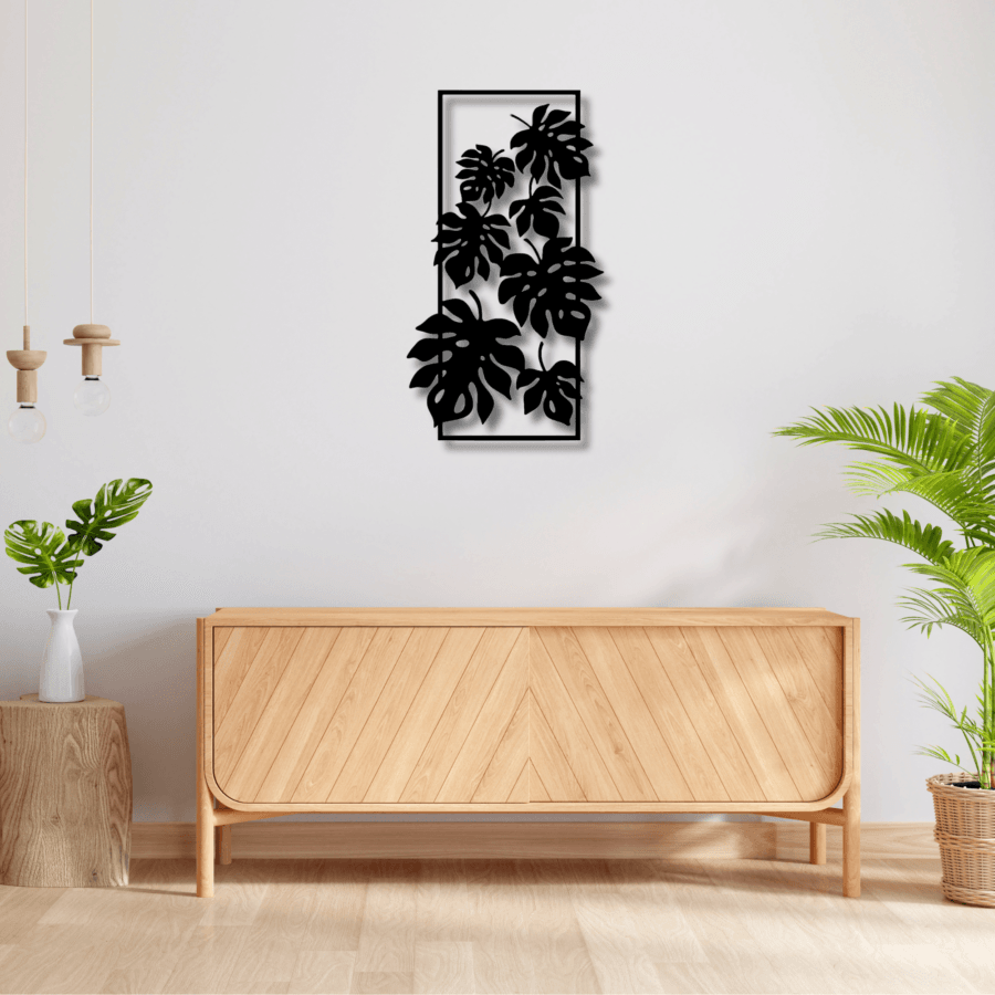 Cuadro de Madera Monstera Deliciosa - Imagen 3