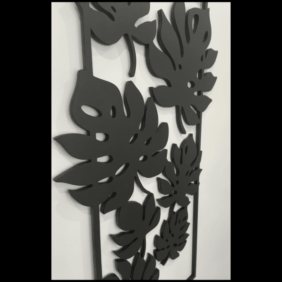 Cuadro de Madera Monstera Deliciosa - Imagen 4